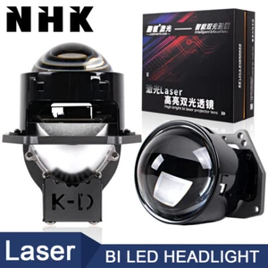NHK Laser Bi LED Projector Lens 6000K 148W 3.0'' LED Headlight Retrofit VS Xenon - Picture 1 of 7
