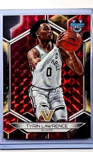 2023 Bowman University Best Red Geometric Refractor #95 Tyrin Lawrence /10 - Picture 1 of 3