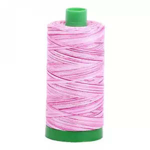A1140-4660 Mako Cotton Embroidery Thread 40wt 1094yds Variegated Pink - Picture 1 of 1