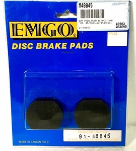Emgo 91-48845 Bearcat 98-05 Rear Disc Brake Pads ~ NEW - Picture 1 of 4