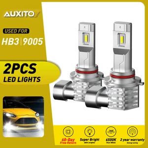 2X CANBUS LED Fog Light Bulbs 9005 HB3 Fog Light 6500K Xenon White Super Bright - Picture 1 of 9