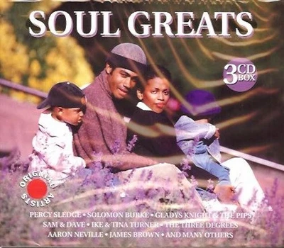 V/A Soul Greats - 3 CD-Set, Sam & Dave, Ike & Tina Turner, James Brown u.v.a. - Bild 1 von 2