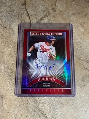 2015 Elite Extra Edition Tyler Krieger Rookie Auto - Image 1 of 2