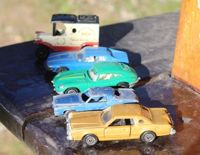 RARE Vintage 1960s Marx  Cadillac Eldorado Zee mark IV Tomica Panel  Jaguar Lot - Image 1 of 4