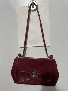 Etienne Aigner Shoulder Bag Purse Knotted Strap Metal Clasp - Picture 1 of 21