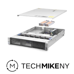 HP ProLiant DL380 G9 Server 2x E5-2630v4 2.20Ghz 20-Core 32GB RAM 8x Caddies - Picture 1 of 5