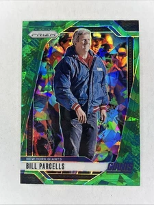 2024 Panini Prizm Green Ice Prizm Bill Parcells #221 HOF - Picture 1 of 2