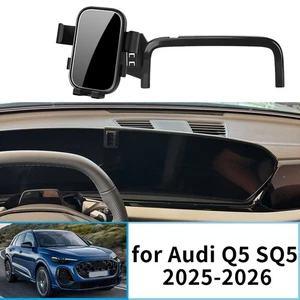 pour Audi Q5 SQ5 Berline 2025 2026 Support Téléphone Voiture Accessoires Support GPS - Photo 1 sur 18