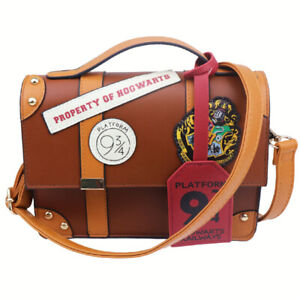 Harry Potter Small Square Bag Cosplay PU Leather Women Shoulder Crossbody Bag
