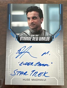 2023 Star Trek: Strange New Worlds Inscription Autograph (Huse Madhavji)