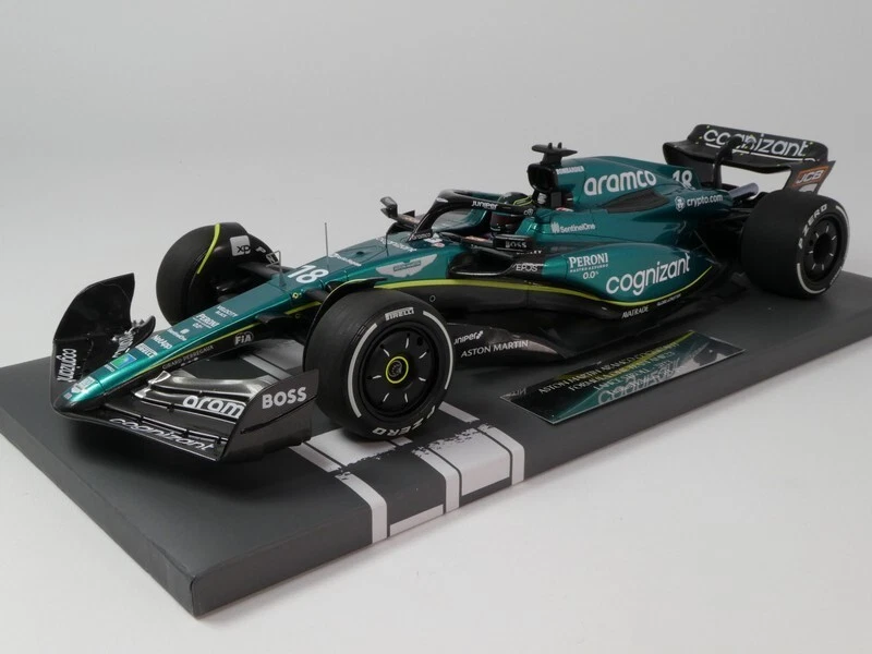1 18 MINICHAMPS Aston Martin F1 Amr23 #18 Season 2023 Lance Stroll 117230118