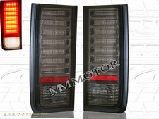 03 04 05 06 07 08 09 HUMMER H2 SUV EURO SMOKE CLEAR LED TAIL LIGHTS PAIR