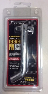 "Pin receptor Trimax TX200 5/8"" Flip TipFit III IV y V receptores herramientas usadas" Foto 1 de 4