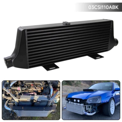 LR V2 Front Mount Intercooler For 02-07 Subaru Impreza WRX/WRX STI Ej20 Ej25 BK - Image 1 of 4