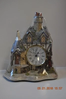 Vintage Father Time Clock The Farmhouse Clock 1991 Mantle Clock - Image 1 of 4