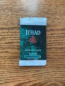 JYHAD booster pack new factory sealed 19 collectable game cards 