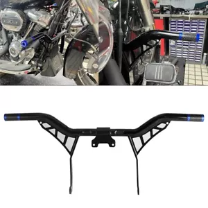 Protector de motor de motocicleta barra de choque delantera carretera para Harley FLHX FLTRX FLHR 14-24 - Imagen 1 de 26