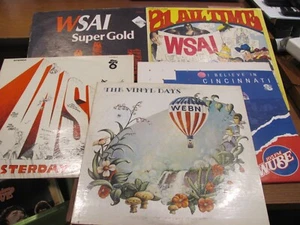 Vinyl Record Lot of 5 - Cincinnati WEBN, WUBE, WSAI - Picture 1 of 16