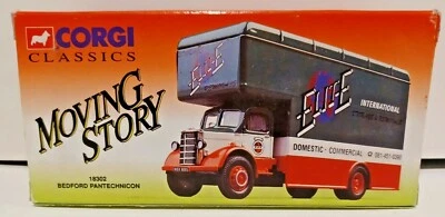 Corgi Classic 18302 MOVING STORY Bedford Pantechnicon ELITE INTERNATIONAL Truck - Image 1 of 4