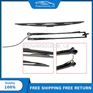 Wiper Arm Blade Kit 47405956 47778552 fit CASE Compact Track & Skid Steer Loader - Foto 1 di 13