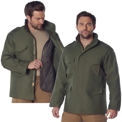 Rothco Olive Drab M-65 Field Jacket with Removeable Liner - Image 1 of 4