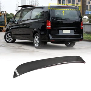 Carbon Fiber Rear Roof Spoiler Wing For Mercedes Benz V Class W447 Vito 2016-18 - Picture 1 of 12