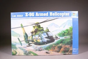 LP459 TRUMPETER 02802 Maquette 1/48 Helicoptère militaire Z-9G armed helicopter - Imagen 1 de 7