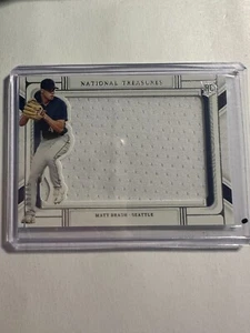 K103,147 - 2022 Panini National Treasures Rookie Silhouettes #50 Matt Brash/99 - Picture 1 of 1