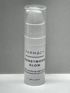 FARMACY Honeymoon Glow AHA Resurfacing Night Serum Travel Size .17 oz / 5 ml - Picture 1 of 2