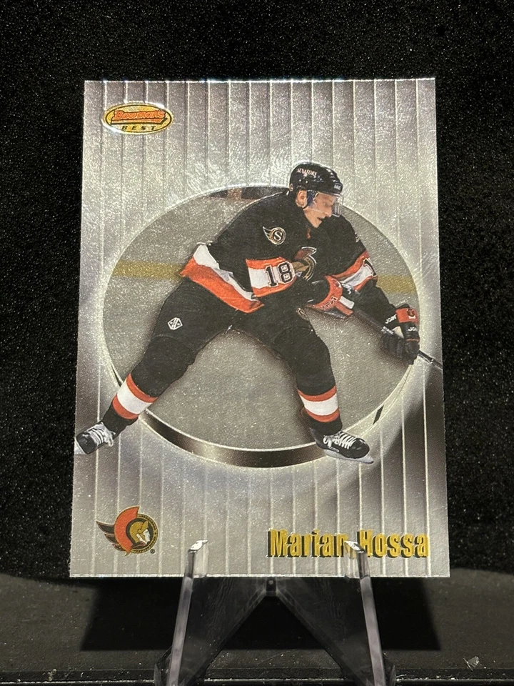 1998-99 Bowman's Best Senators Hockey Card #107 Marian Hossa SP - Image 1 of 1
