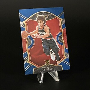 CJ Elleby 2020-2021 Panini Select Concourse Level Blue Rookie Card #100 RC