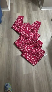 Old Navy Adult/Set of 2- Festive Candy Cane PJ Bottoms/Lounge Pants -Large & XL - Picture 1 of 9