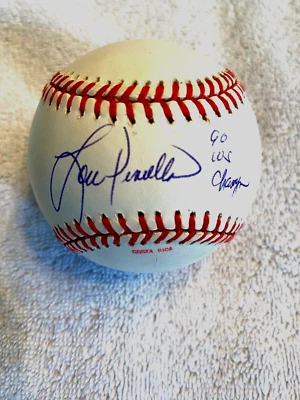 LOU PINIELLA (1990 WS Champs) Signed  1990 World Series Baseball -Guaranteed - Image 1 of 4