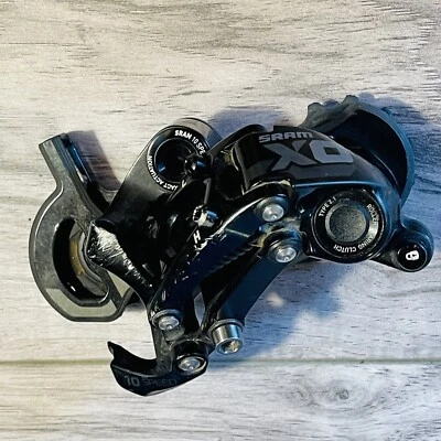 Desviador trasero SRAM X0 10 velocidades jaula media accionamiento exacto negro - Imagen 1 de 4