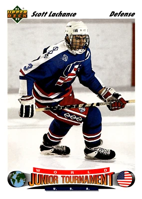 1991-92 Upper Deck Scott La Chance #692 Islanders - Image 1 of 2