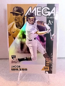2025 Topps Series 2 - JACOB WILSON (RC) #MS2-17 Mega Stars SP - Picture 1 of 2