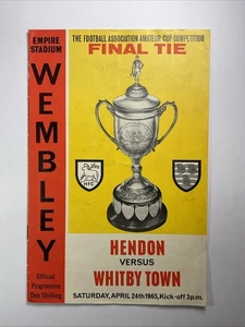 Hendon v Whitby Town;  FA Amateur Cup Final,  24th April 1965 - Picture 1 of 3