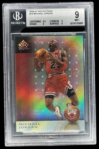 2006-07 Upper Deck Reflections Michael Jordan Holo Basketball Card #14 BGS 9 - Picture 1 of 2