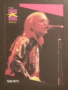 1991 Pro Set SuperStars MusiCards #218 Tom Petty - Picture 1 of 1