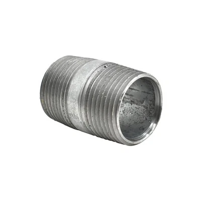 THRIFCO PLUMBING Thrifco 5220160 3 Inch x Close Galvanized Steel Nipple