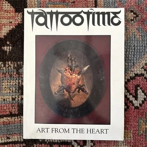 Tattoo Time- Art From The Heart by Don E Hardy, 1991 Illustrated Paperback - Picture 1 of 14