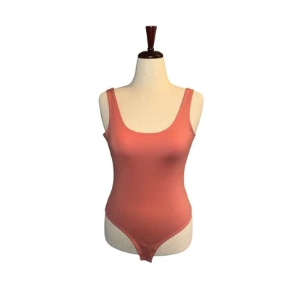 Stella Luce Mujer’s Tanga Melocotón Cuello Redondo Body Talla M Foto 1 de 4