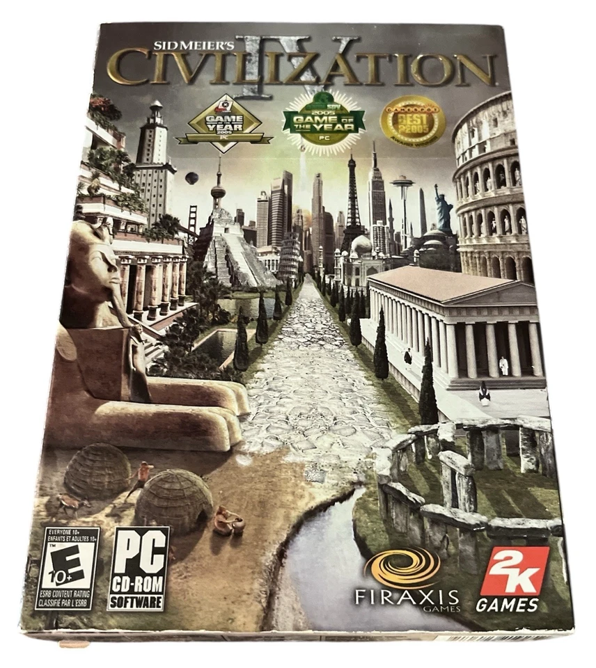 Sid Meier's 4 Civilization Game of the Year Edition PC Game - Image 1 of 3