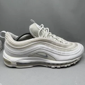 Nike Air Max 97 Schuhe Herren Größe 12 Weiß Silber 921826-101 Laufen Turnschuhe - Bild 1 von 13