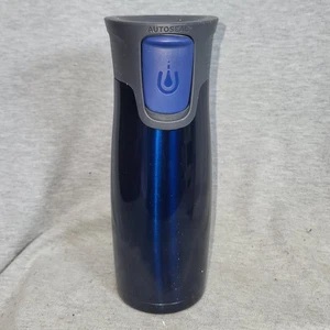 2011 Contigo Auto Seal Blau Edelstahl Reisebecher - Bild 1 von 5