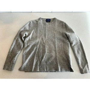 Polo Ralph Lauren Boys Wool Cashmere Sweater size Small Grey Winter Christmas - Picture 1 of 7