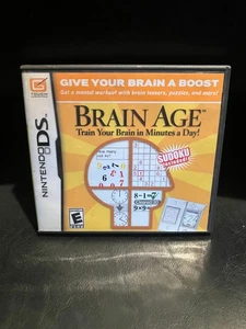 Juego Nintendo DS Brain Age con manual y funda - Imagen 1 de 2