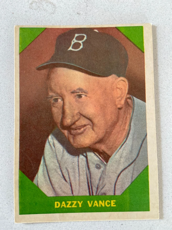 1960 Fleer Baseball Greats - Dazzy Vance #51 - Image 1 of 1