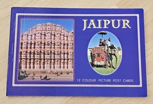 Jaipur India Architecture 12 Coloured 4x6” Post Cards Booklet NEW Vintage - Picture 1 of 2