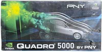 NEW PNY Nvidia Quadro 5000 2.5GB PCI-E Video Card VCQ5000-PB - Image 1 of 2
